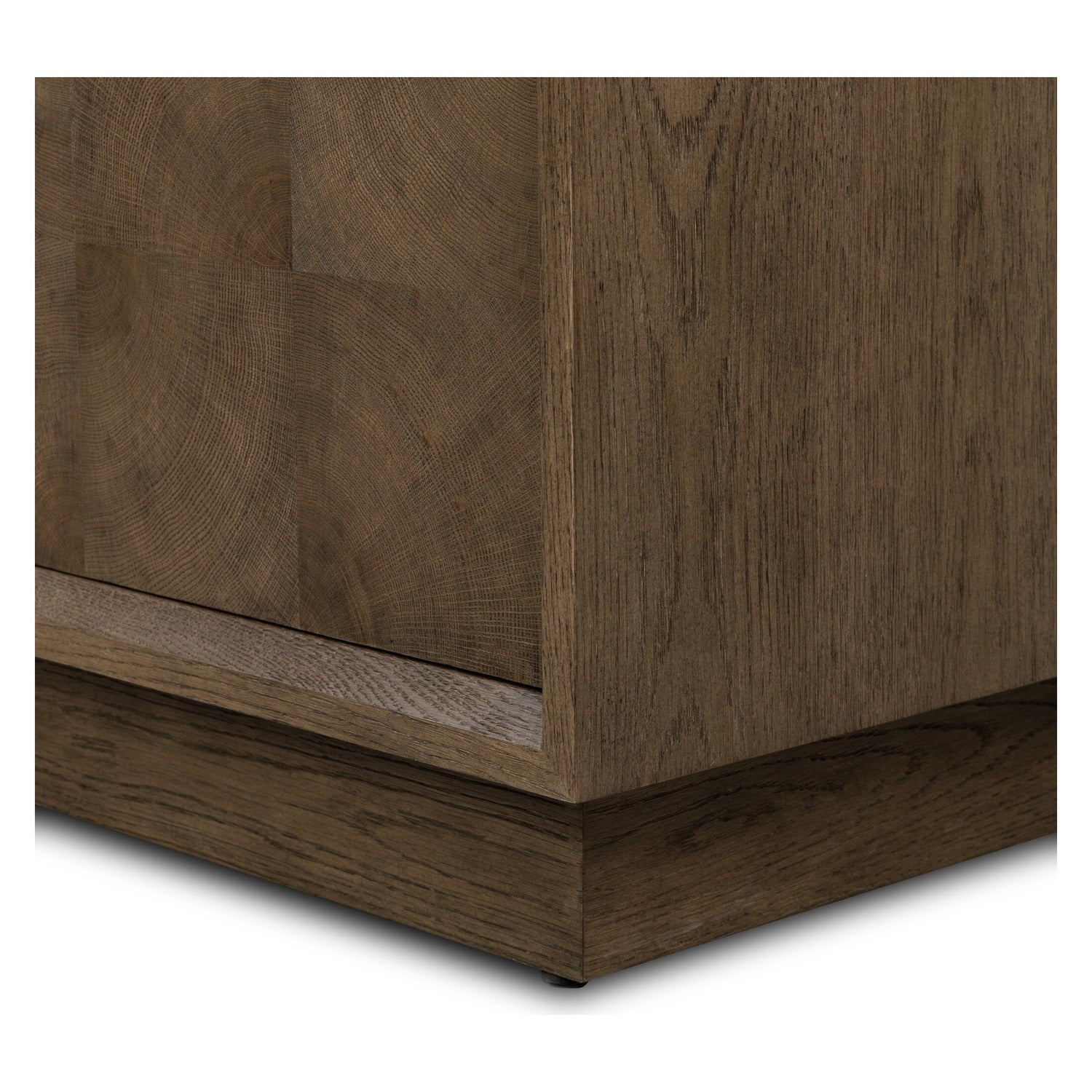 Four Hands Salta Brown Oak Bar Cabinet