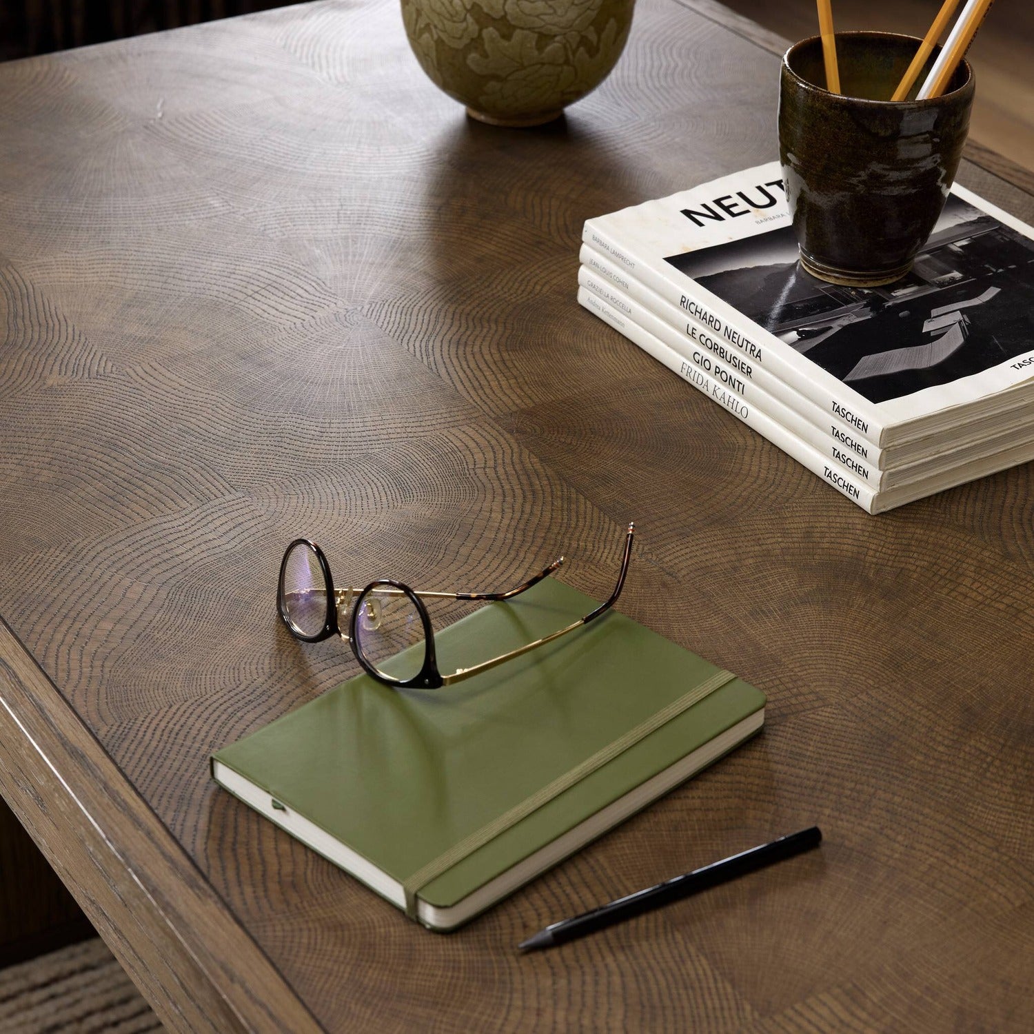 Four Hands Salta Brown Oak Desk