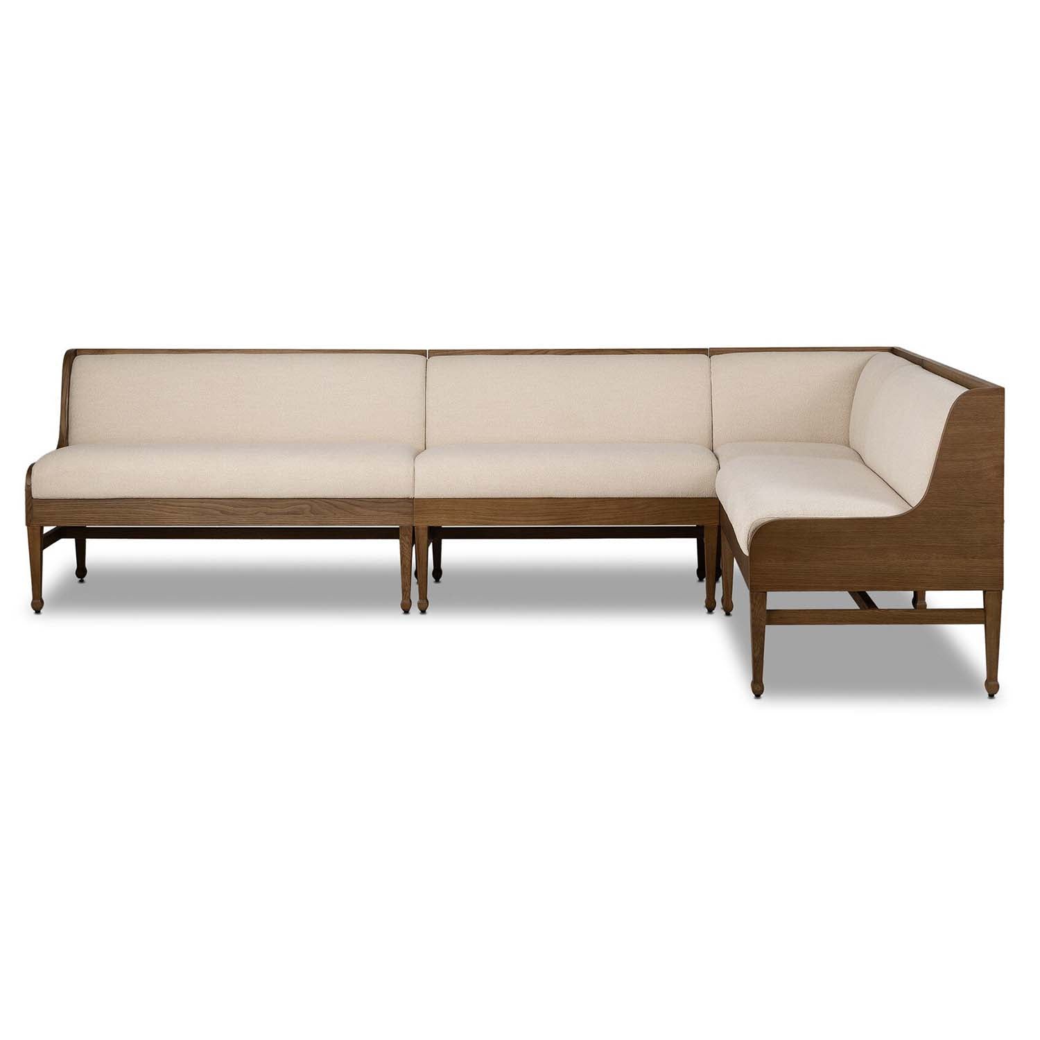 Four Hands Priscilla 113in Dining Banquette