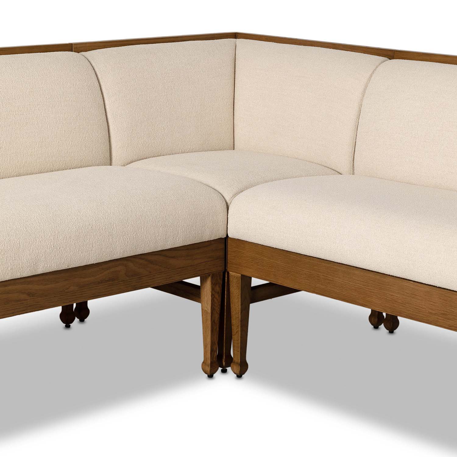 Four Hands Priscilla U Shape Dining Banquette