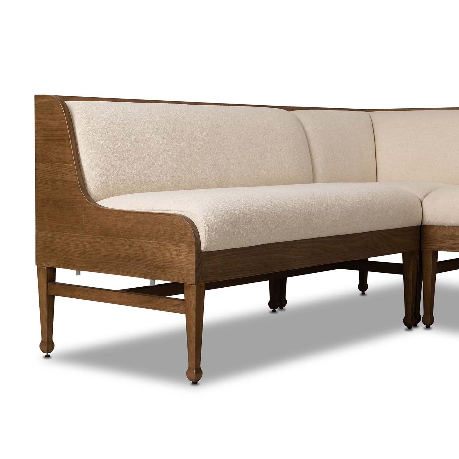 Four Hands Priscilla U Shape Dining Banquette