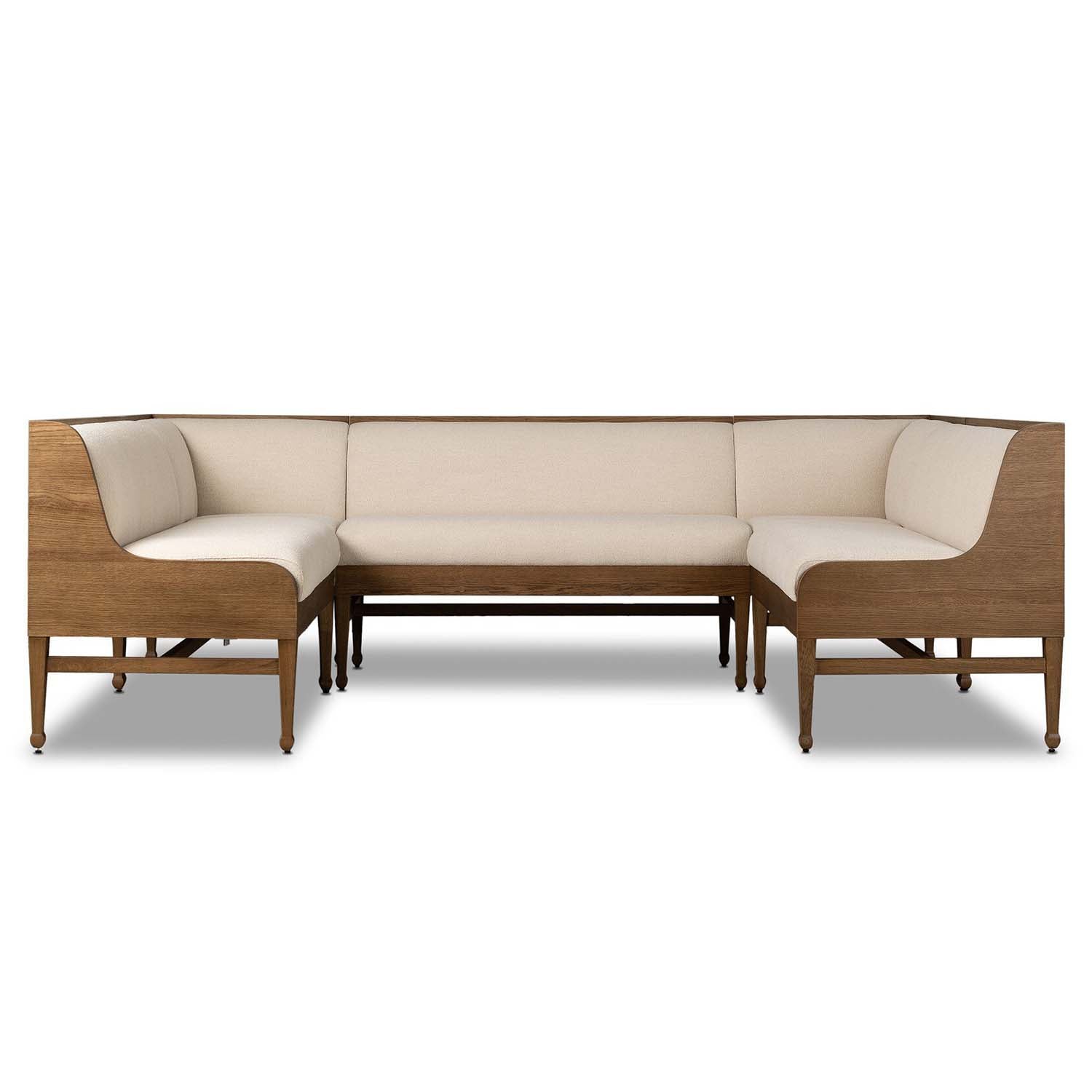 Four Hands Priscilla U Shape Dining Banquette