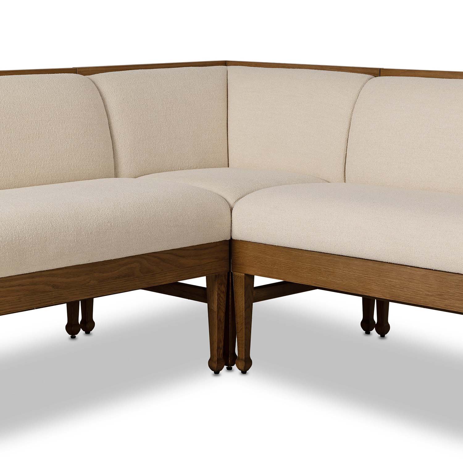 Four Hands Priscilla U Shape Dining Banquette