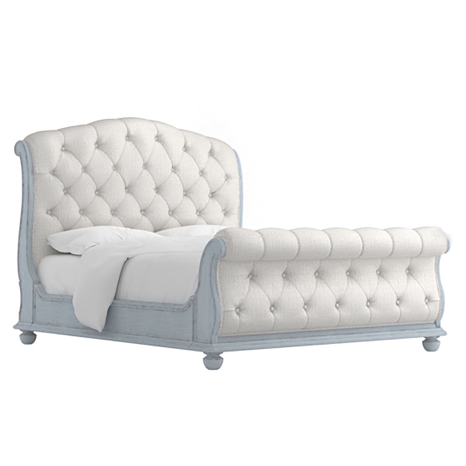 A.R.T. Furniture Summer Creek Upholstered Sleigh Bed
