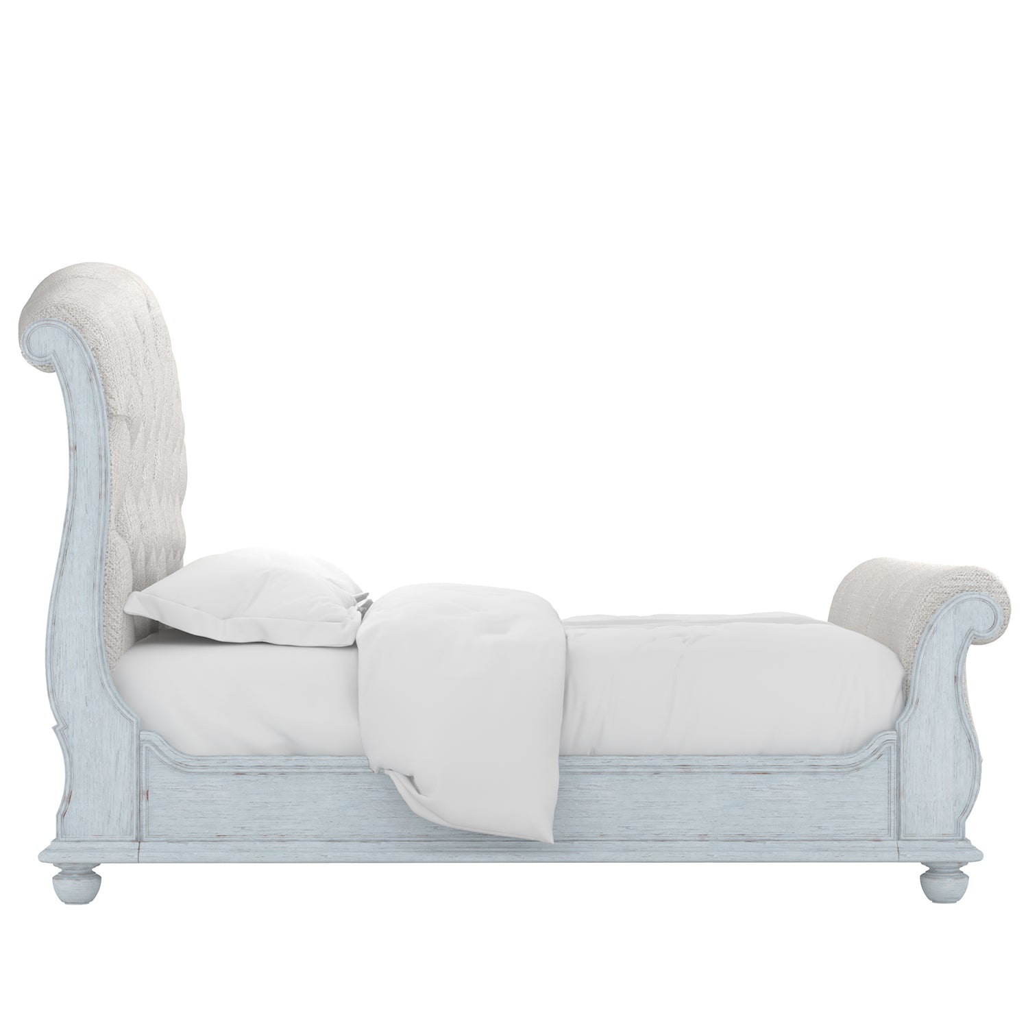 A.R.T. Furniture Summer Creek Upholstered Sleigh Bed