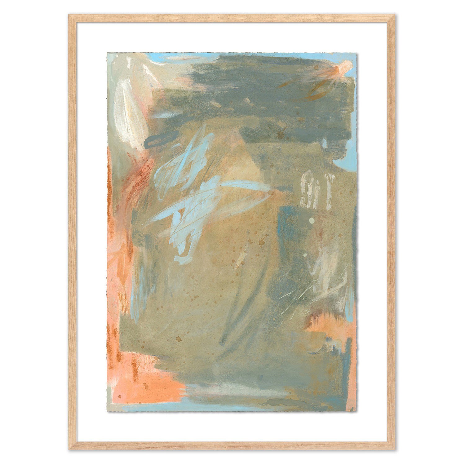 Four Hands x Kristen Abbott Hints Of Gladness Framed Art