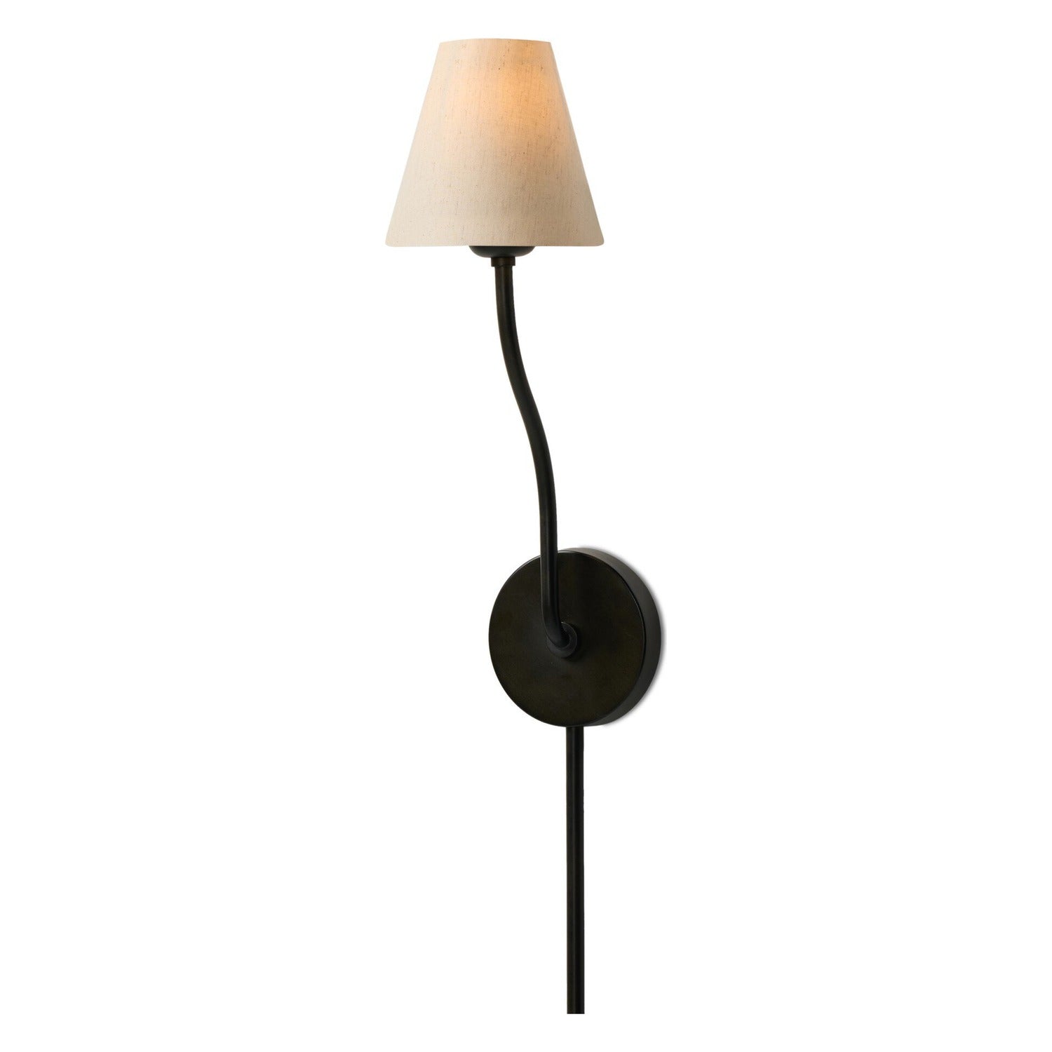 Four Hands Rosaria Natural Bronze Wall Sconce