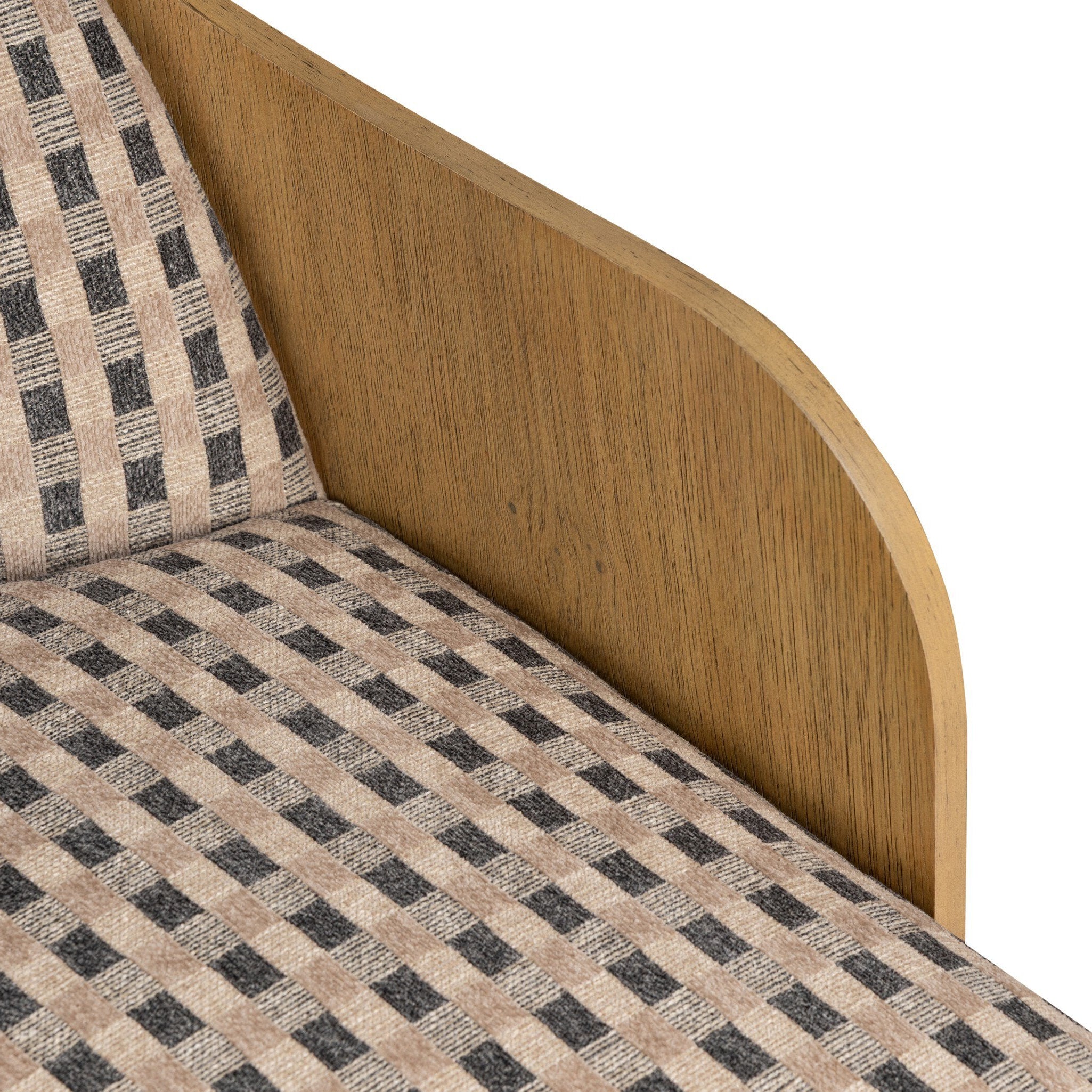 Four Hands Hemphill Firefinch Fawn Swivel Chair — Solid Oak