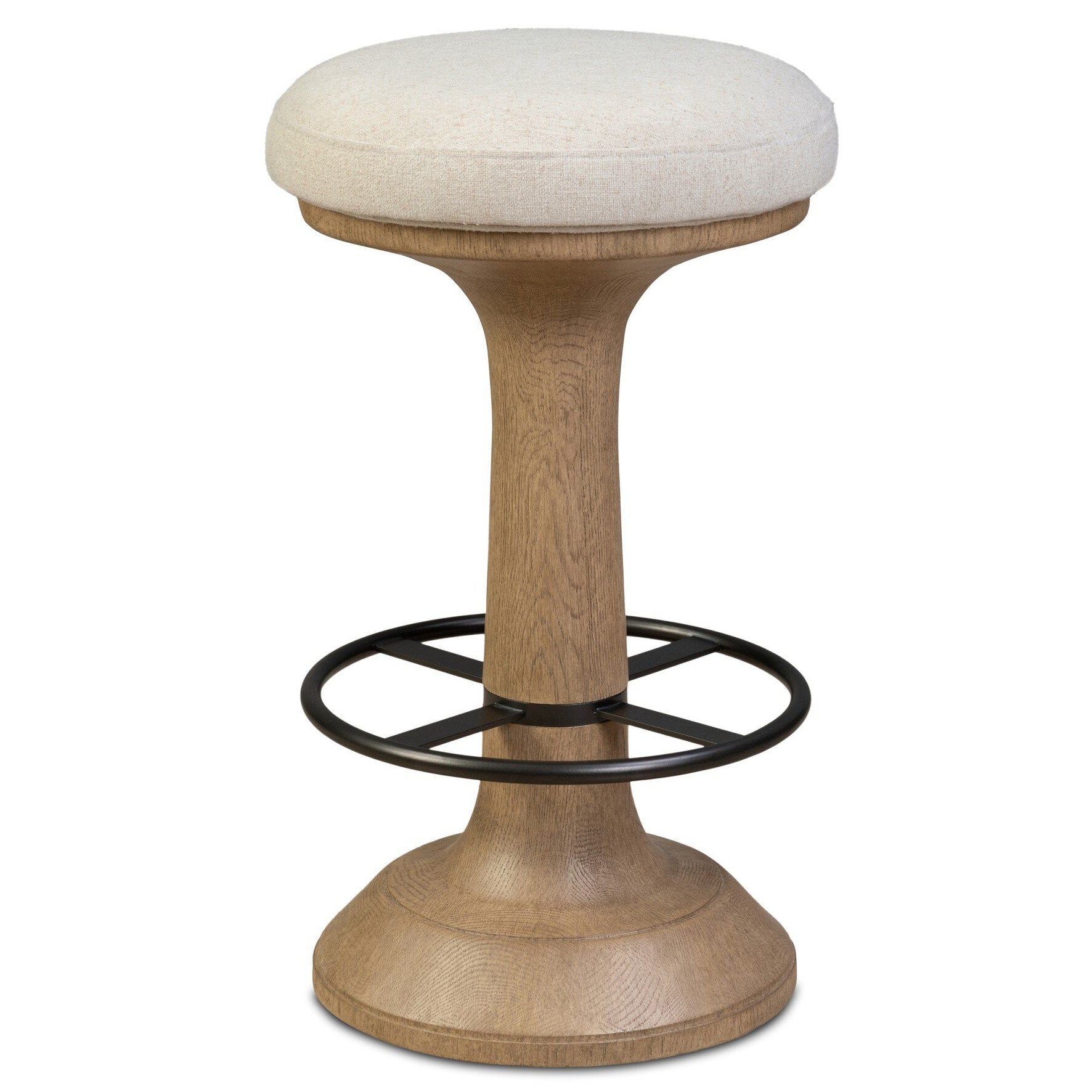 Four Hands Montclair Antwerp Natural Counter Stool full product view