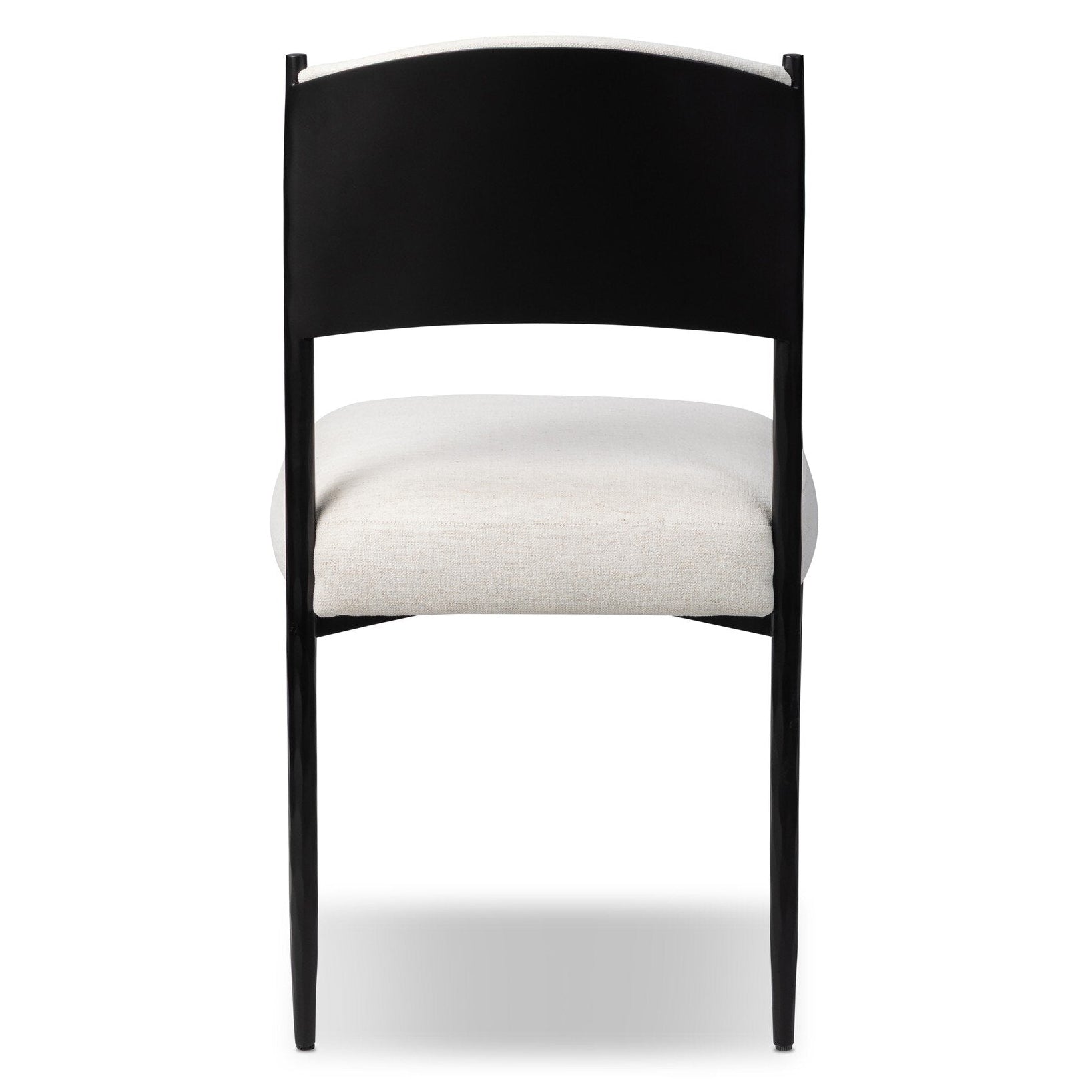 Four Hands Bellaire Crypton Nomad Snow Dining Chair - back view