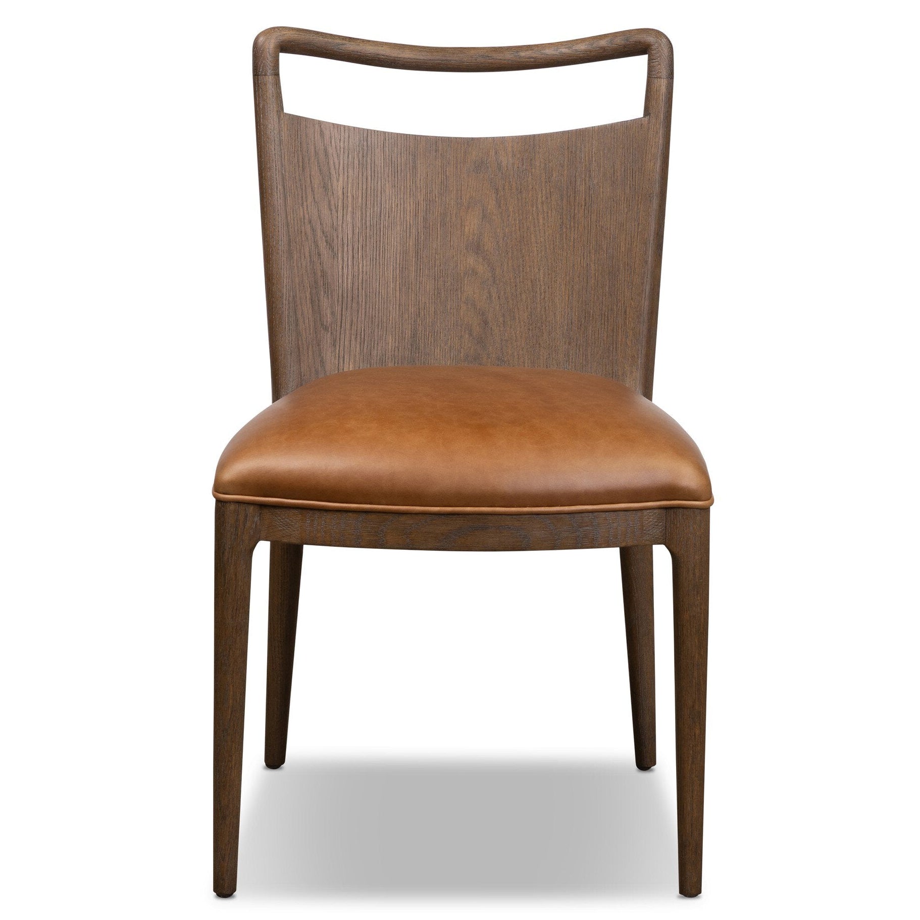 Four Hands Jessen Sonoma Chestnut Dining Chair - front view