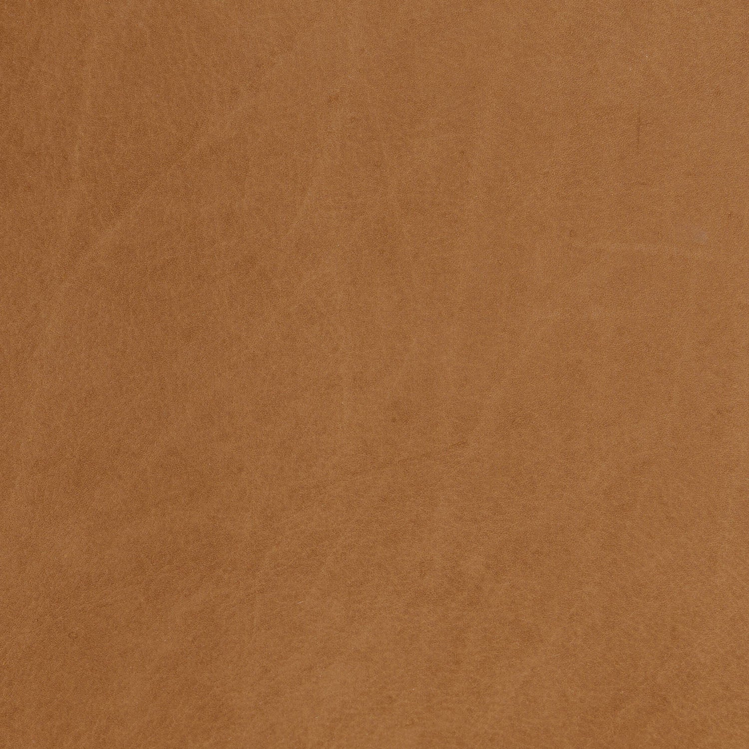 Four Hands Arlow Dining Chair in Nubuck Cognac leather back with natural linen seat on amber oak, close-up detail, view 7