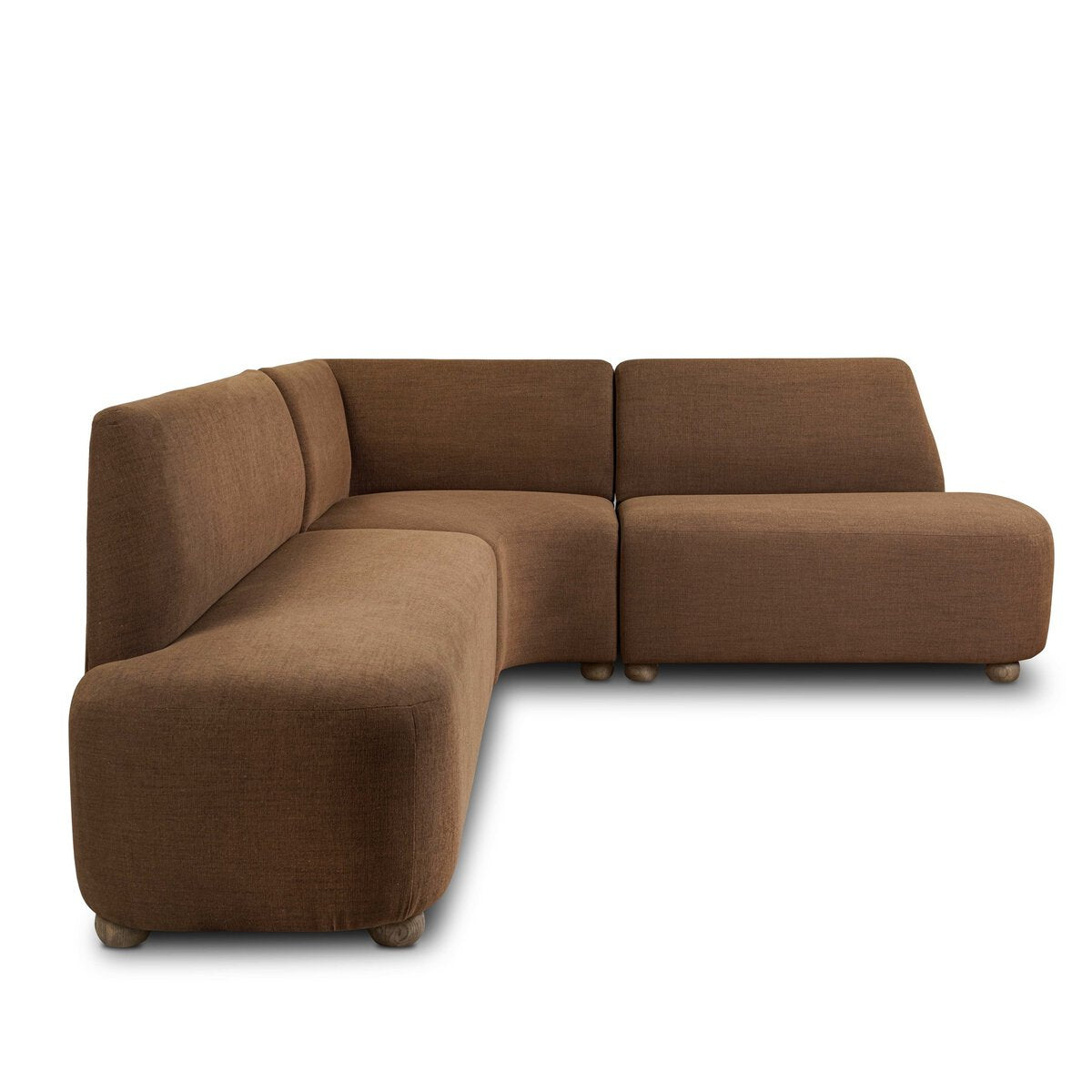 Four Hands Clemence L-Shape Dining Banquette