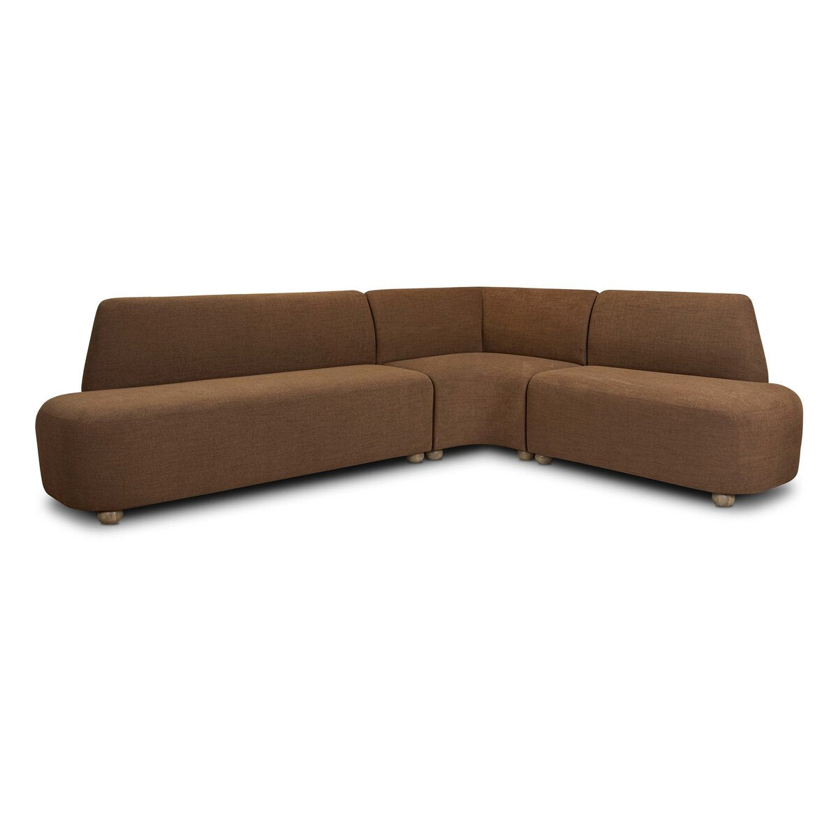 Four Hands Clemence L-Shape Dining Banquette