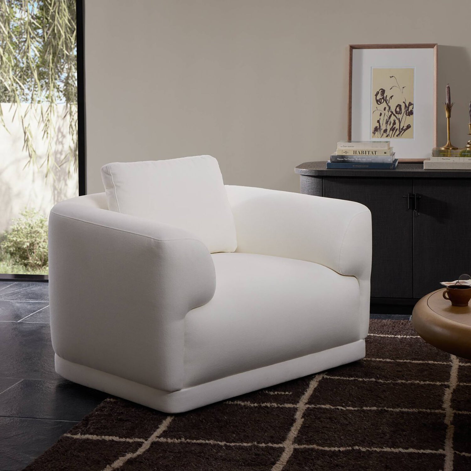 Four Hands Paulette Swivel Chair