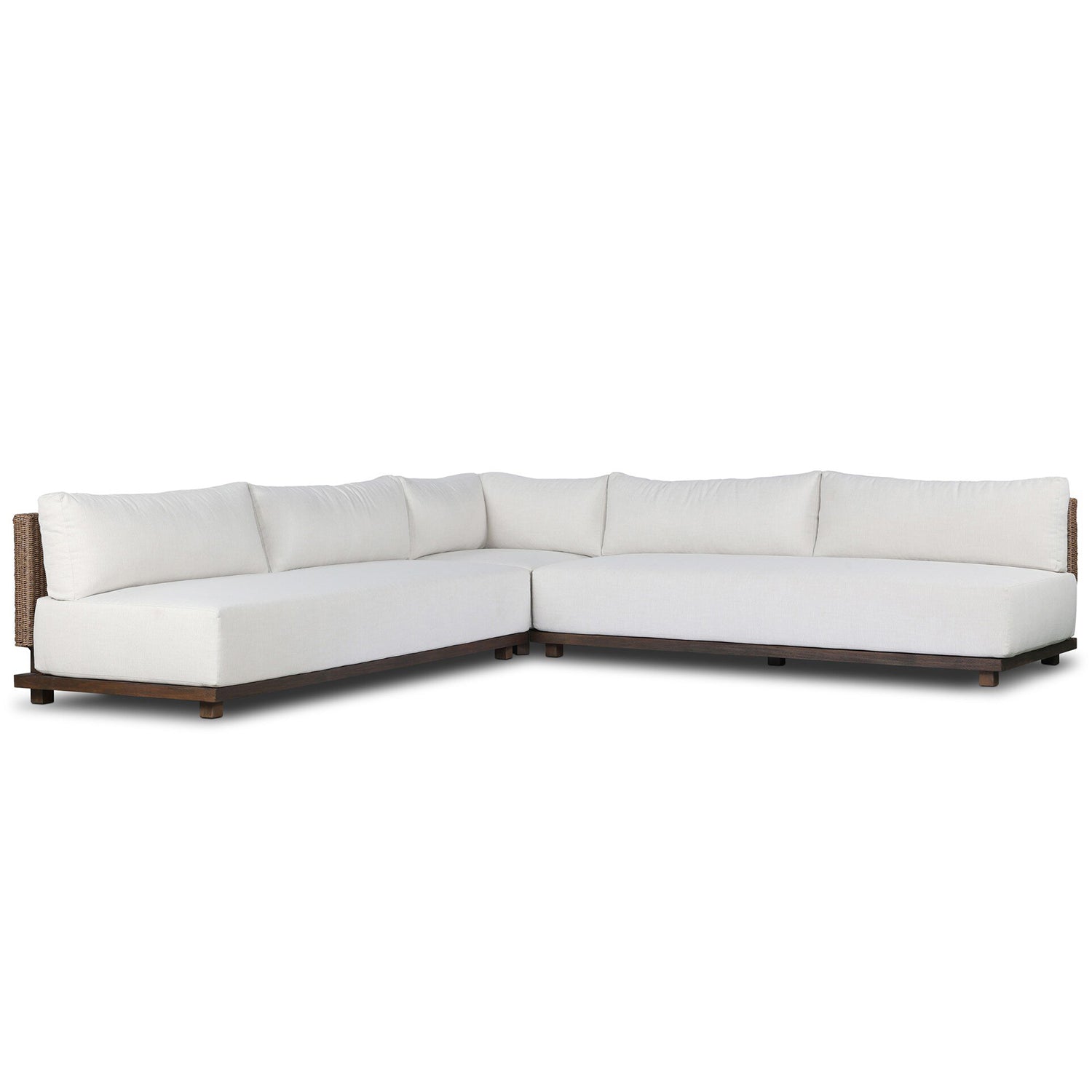 Four Hands Wayford Outdoor 3 Piece Sectional Sofa