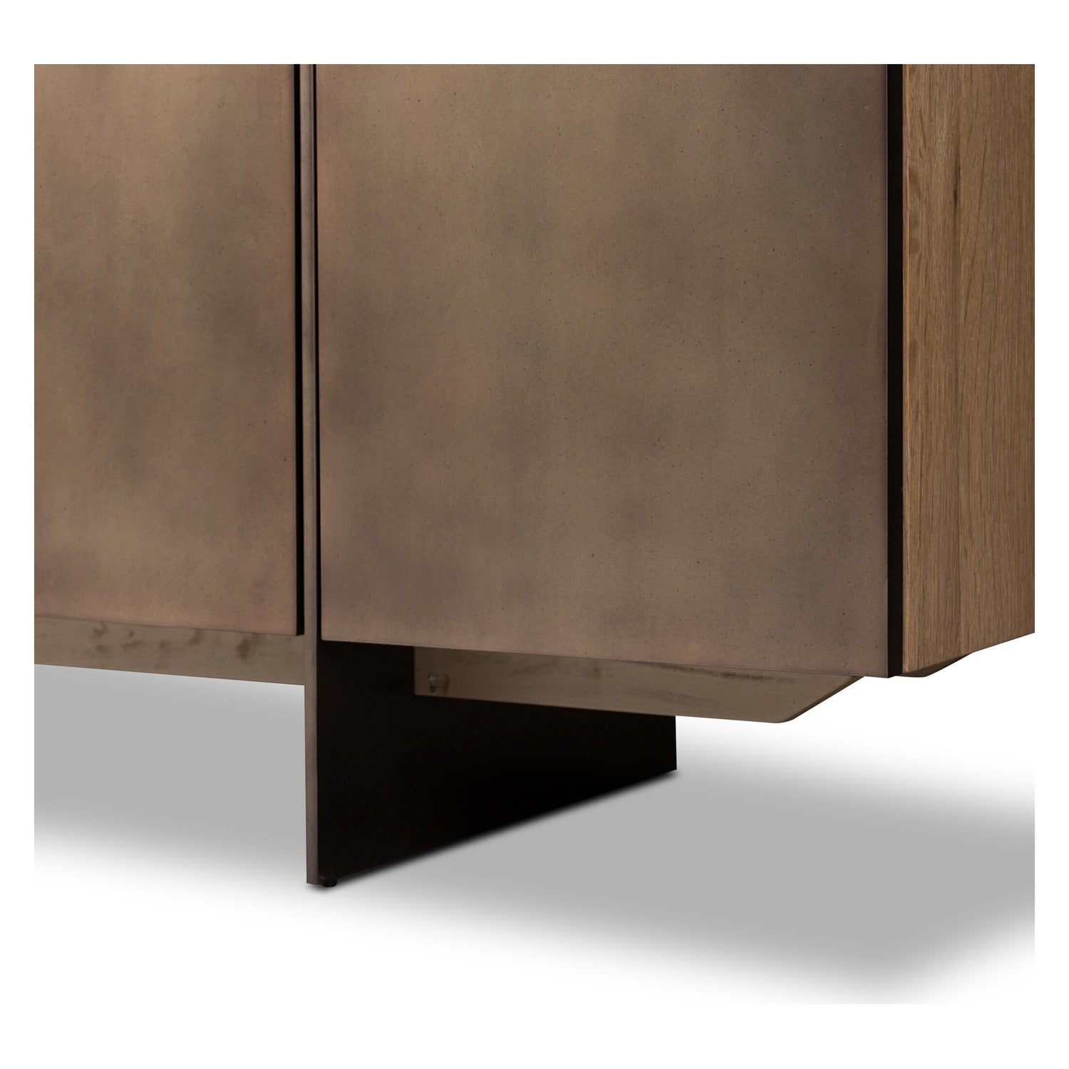 Four Hands Aberdeen Aged Smoked Oak Media Console