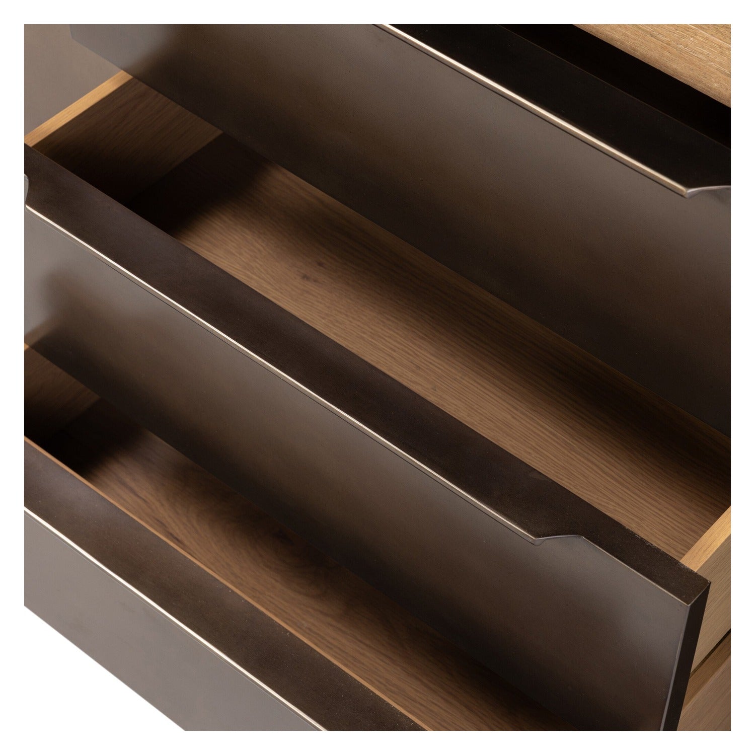Four Hands Aberdeen Aged Smoked Oak Media Console