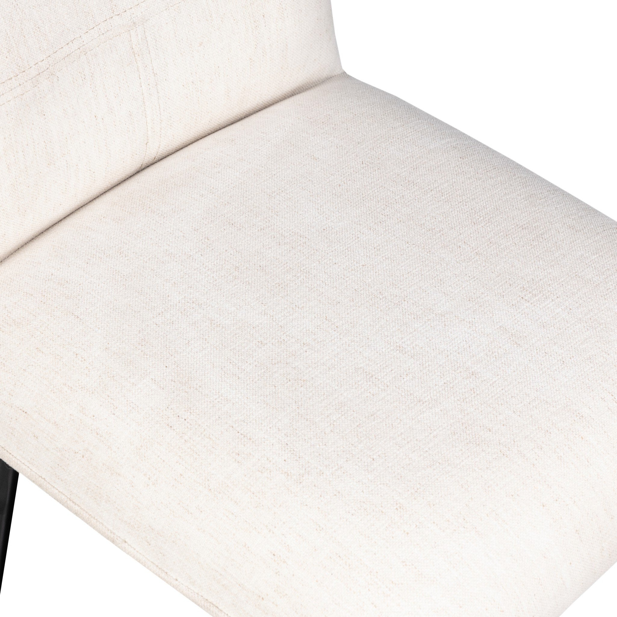 Four Hands Ridley Crypton Nomad Snow Swivel Bar Stool - detail view 3