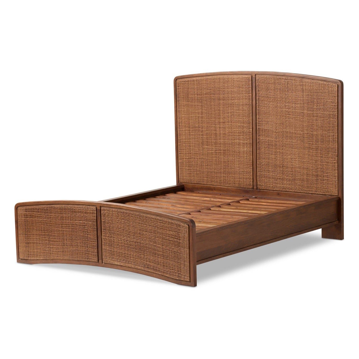 Four Hands Sondo Cocoa Cane Bed