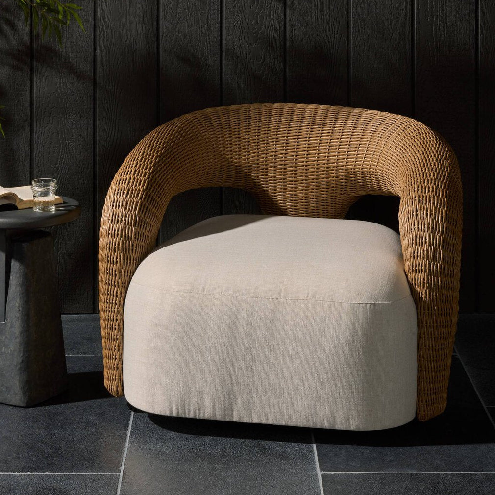 Four Hands Mazie Outdoor Swivel Chair