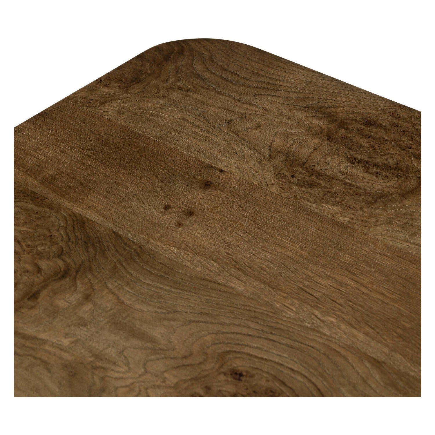 Four Hands Morley Rye Medium Burl Dining Table