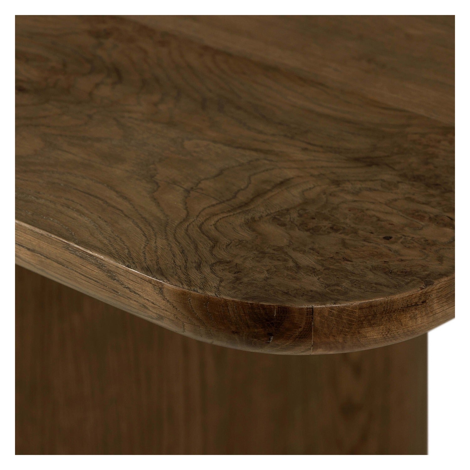 Four Hands Morley Rye Medium Burl Dining Table