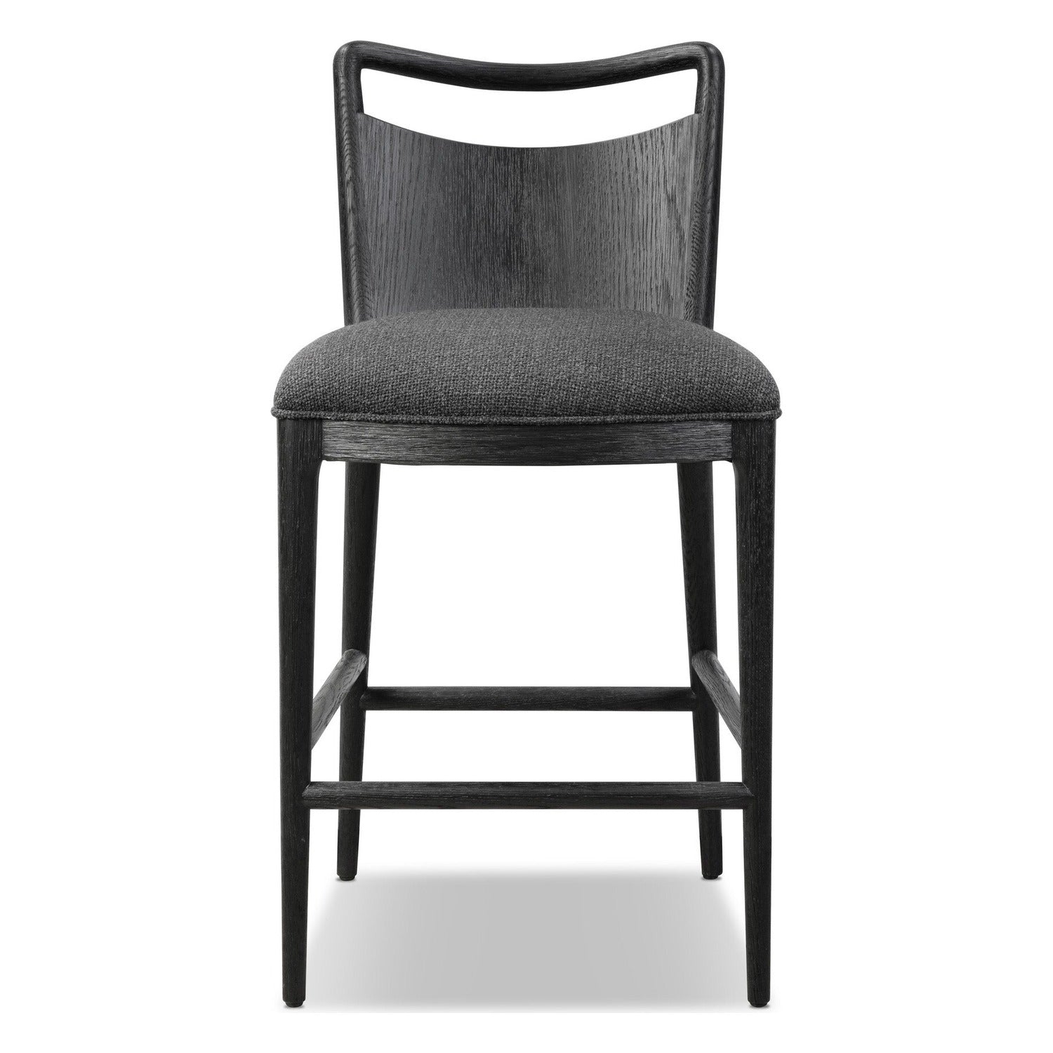 Four Hands Jessen Gibson Black Counter Stool Set of 2