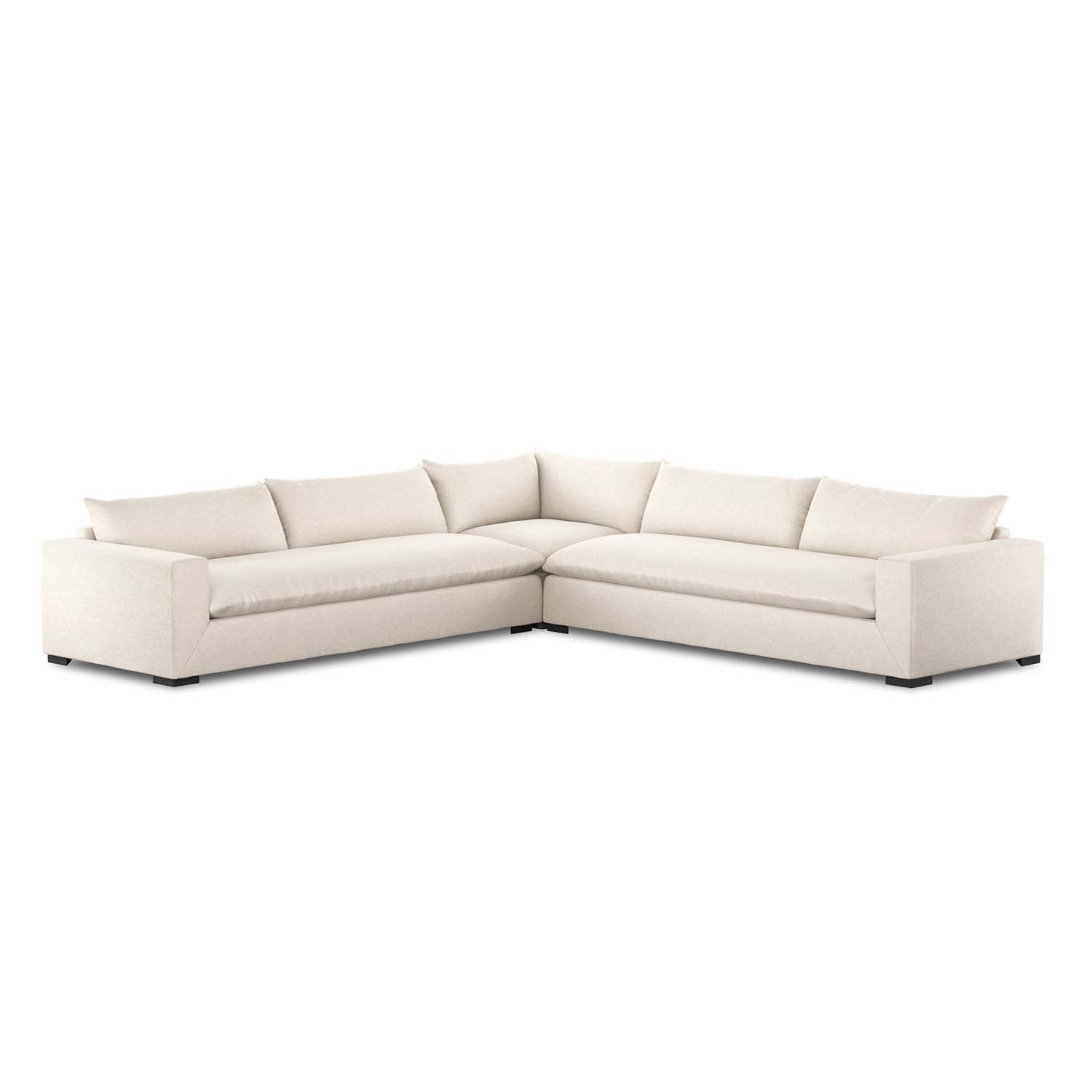 Four Hands Grant 3 Piece Sectional Sofa with Arms