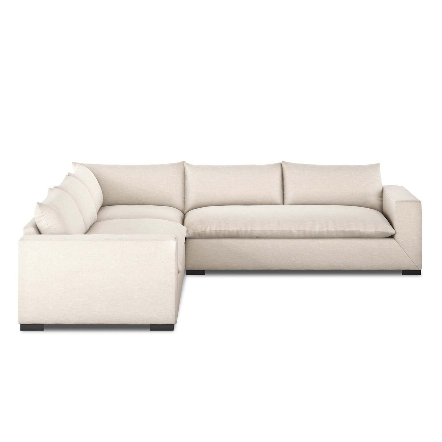 Four Hands Grant 3 Piece Sectional Sofa with Arms