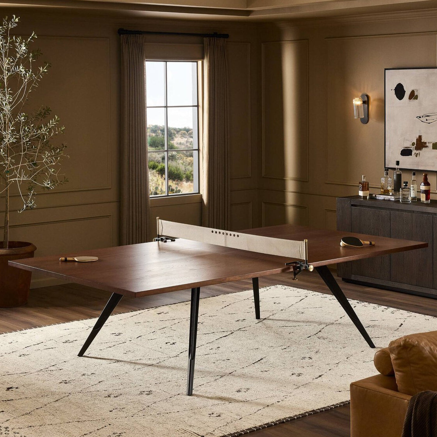 Four Hands District Eight Ping Pong Table