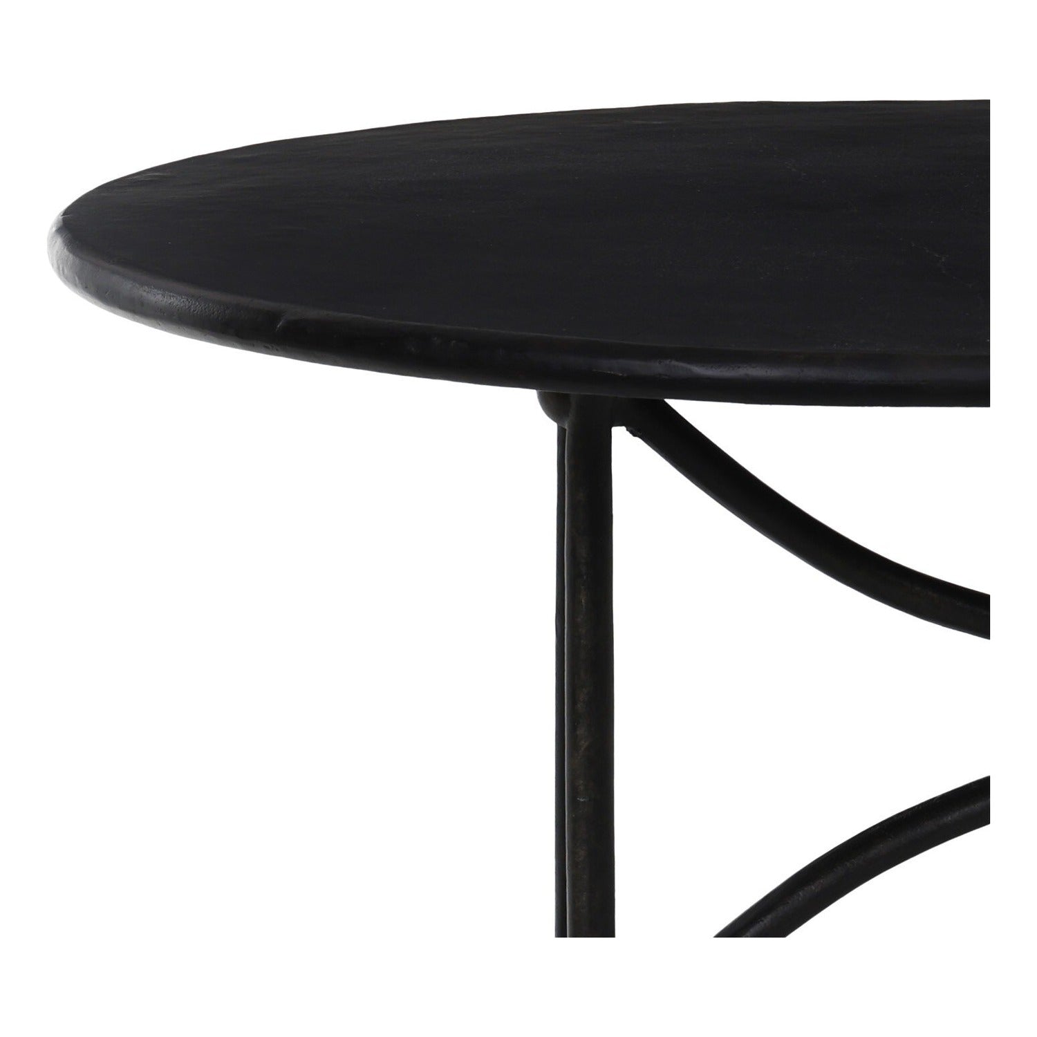 Four Hands Lenoir Distressed Bronze 76in Outdoor Dining Table
