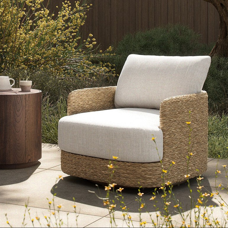 Four Hands Caney Outdoor Swivel Chair