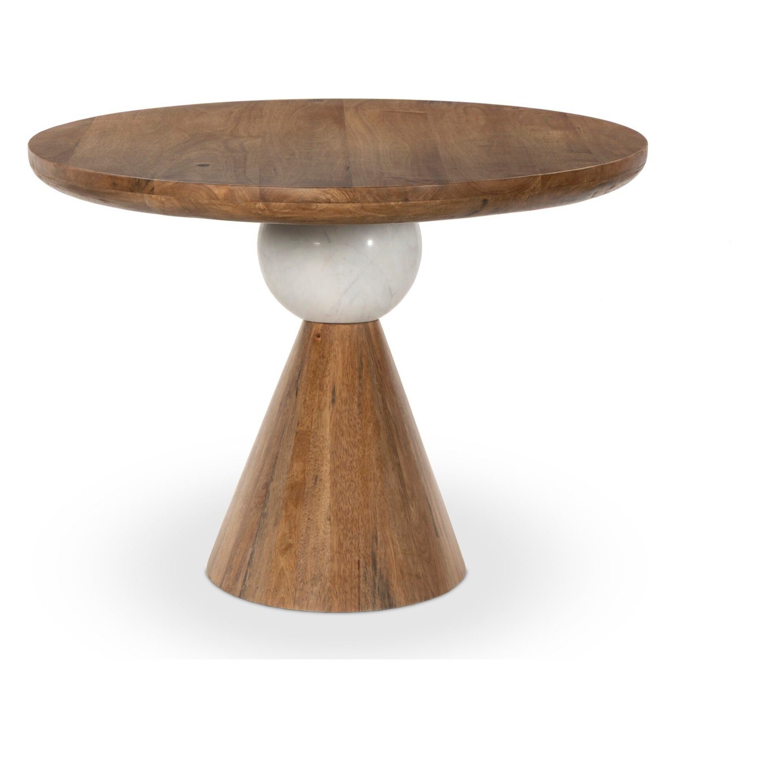 Four Hands Bibianna Honed White Oval Dining Table