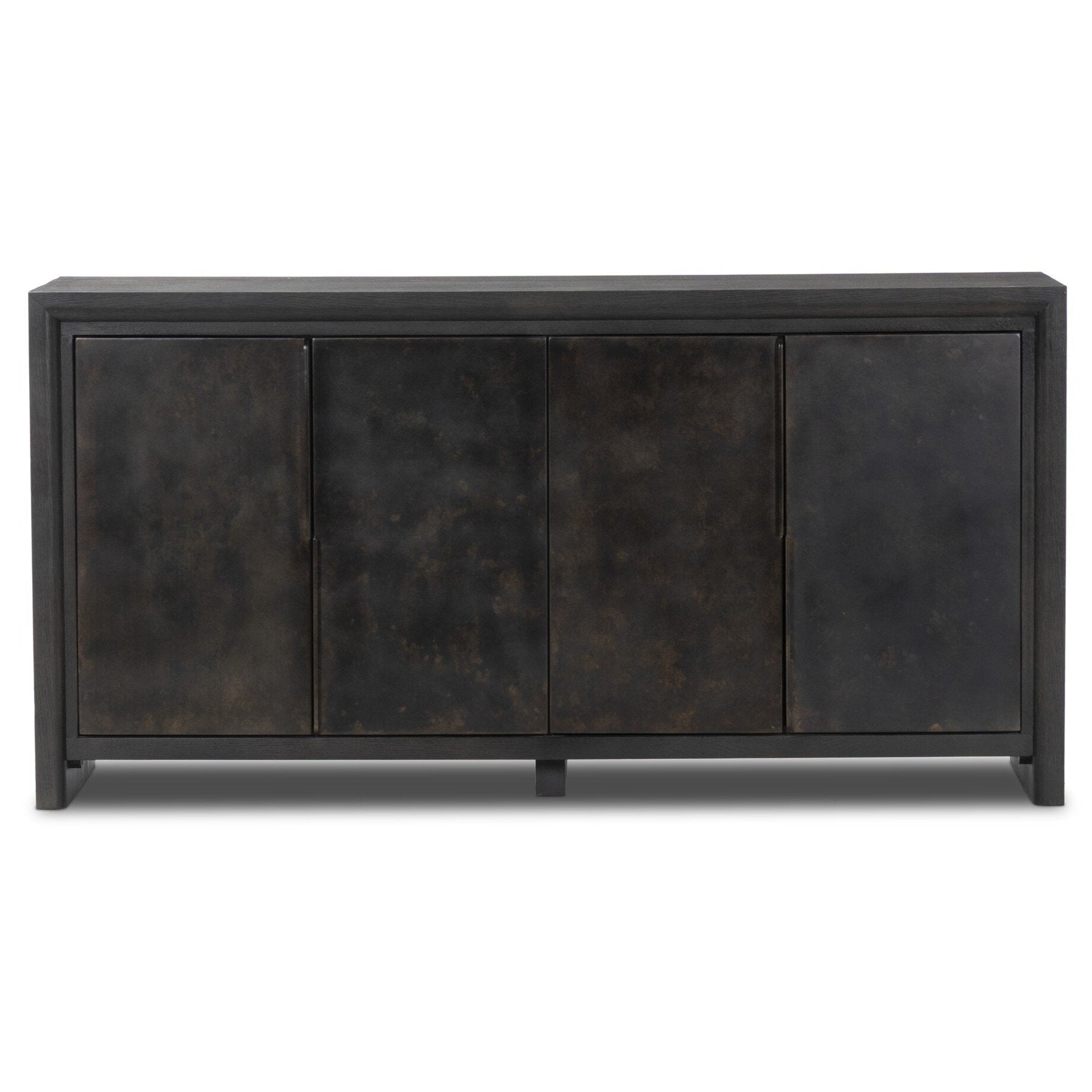 Four Hands Arlington Espresso Oak 4 Door Sideboard front view
