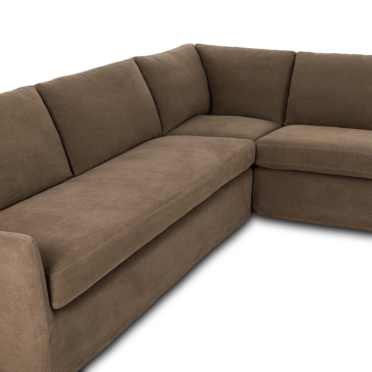 Four Hands Monette 3 Piece Sectional Sofa