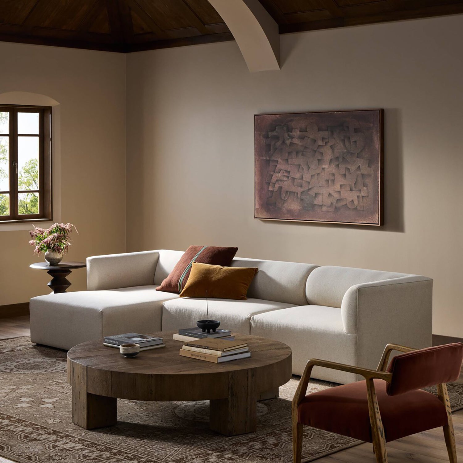 Four Hands Caprio 3 Piece Sectional Sofa - Final Sale