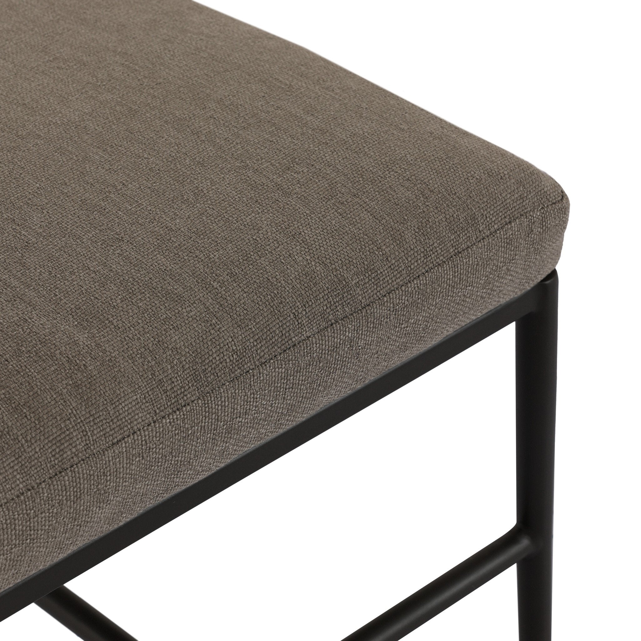 Four Hands Brookline Alessi Fawn Outdoor Dining Chair close-up detail 6