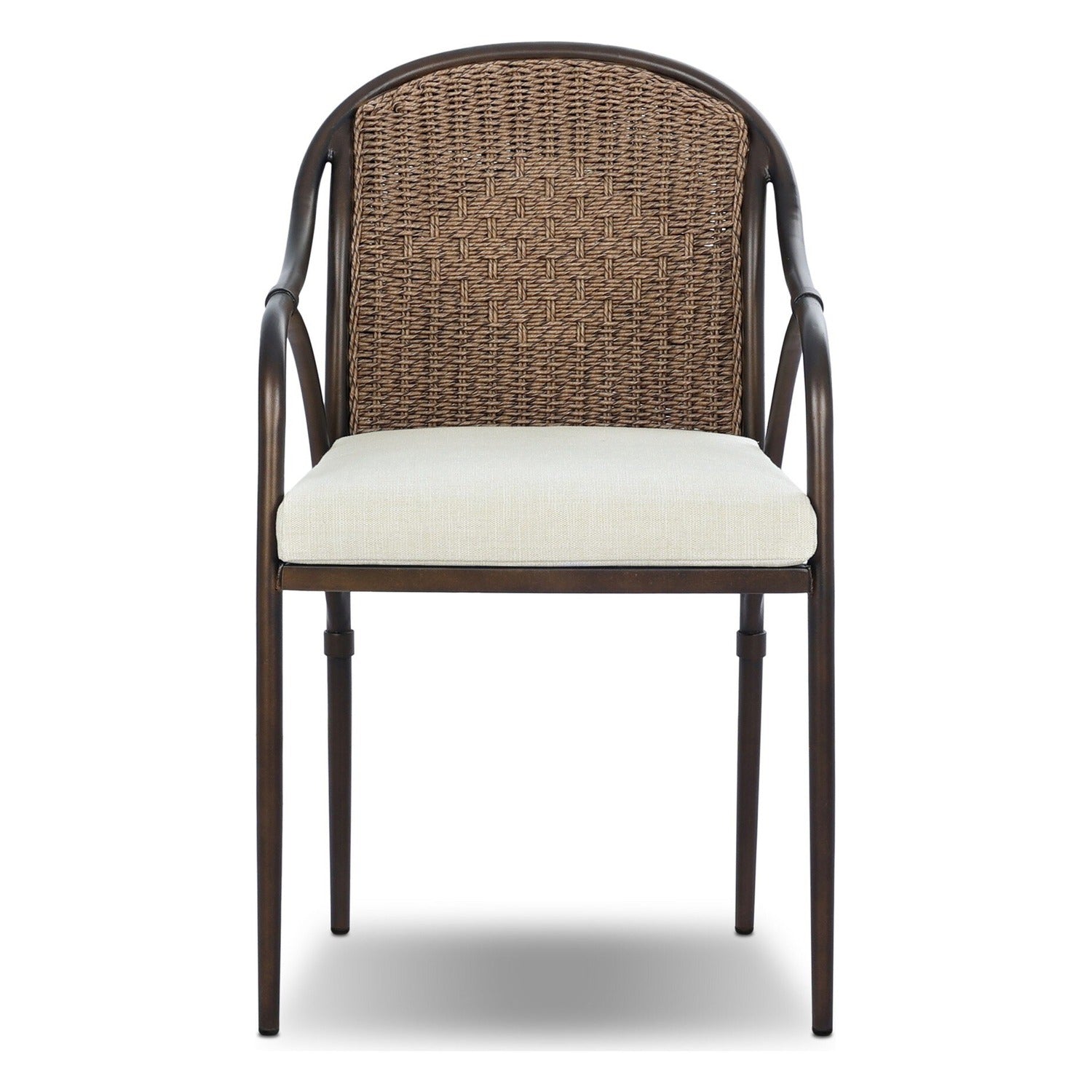Four Hands Graciela Vada Cream Outdoor Dining Chair Set of 2
