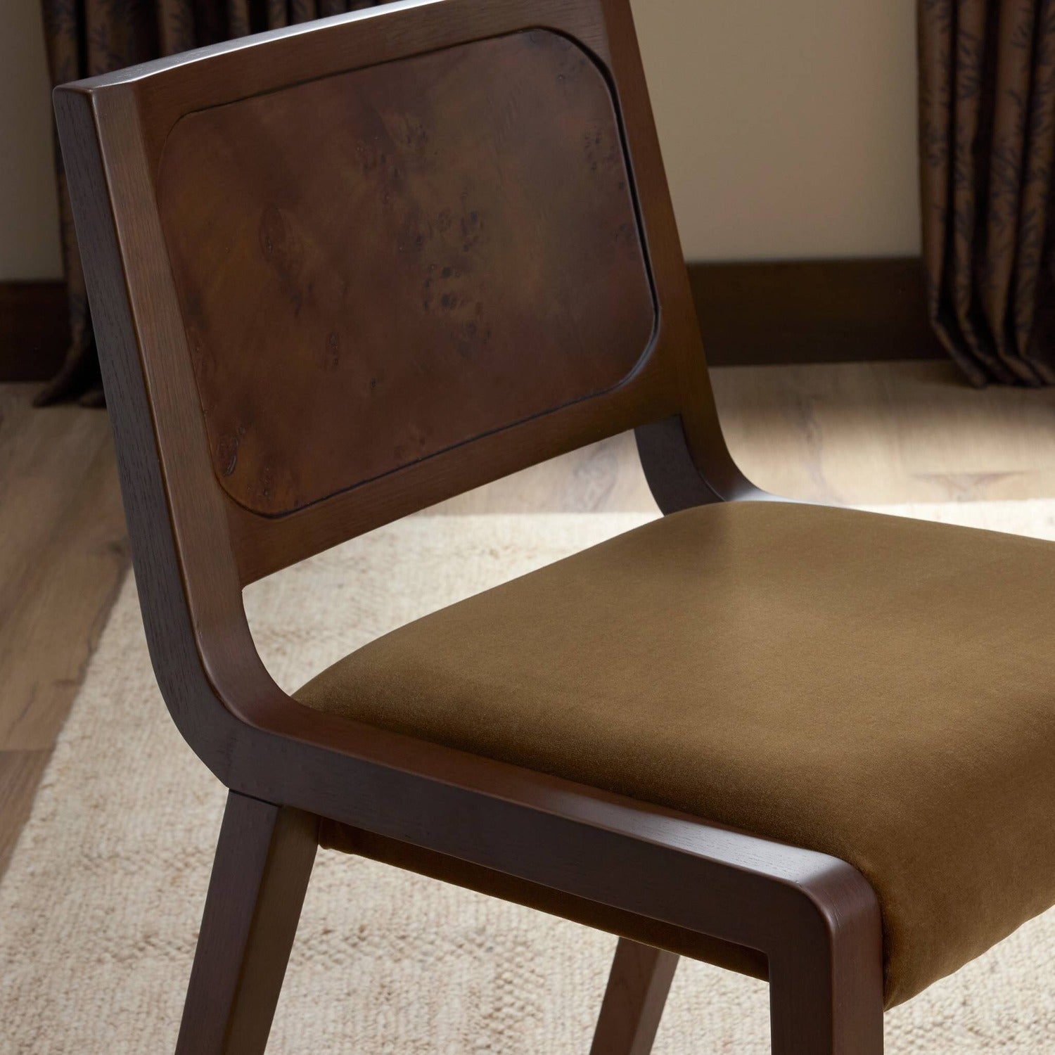 Four Hands Corvo Surrey Ochre Dining Chair Set of 2
