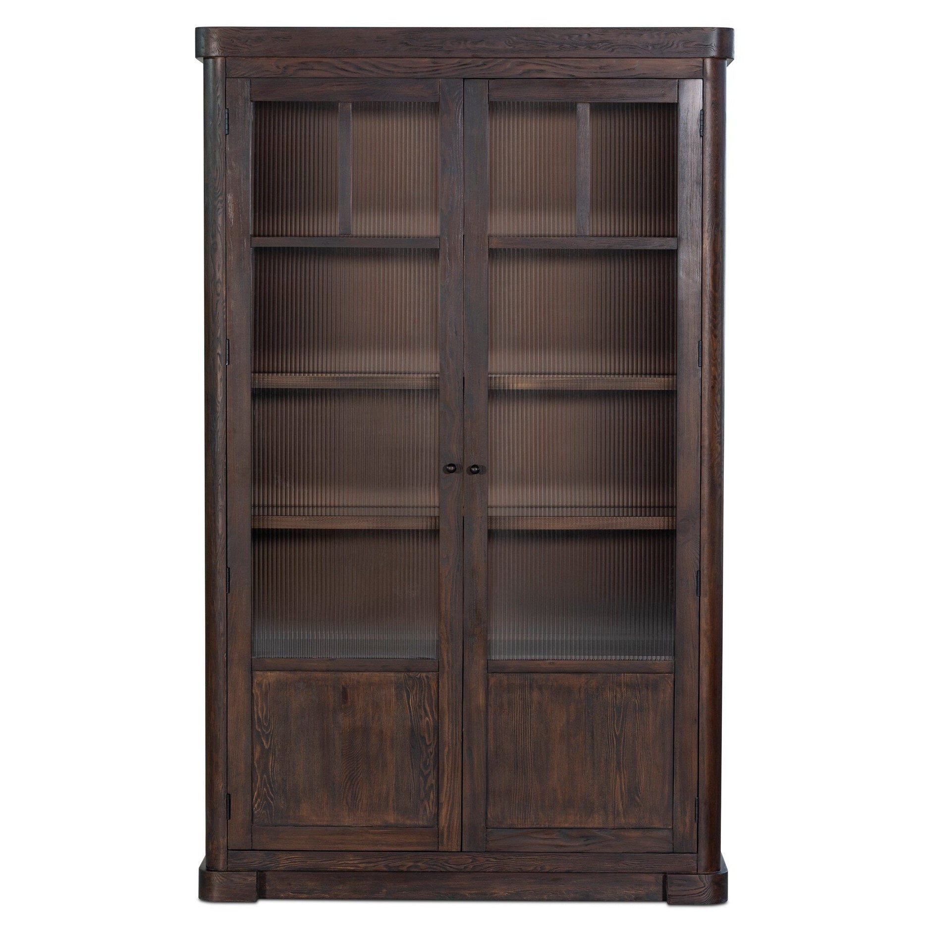 Four Hands Leopold Aged Hemlock Cabinet front view