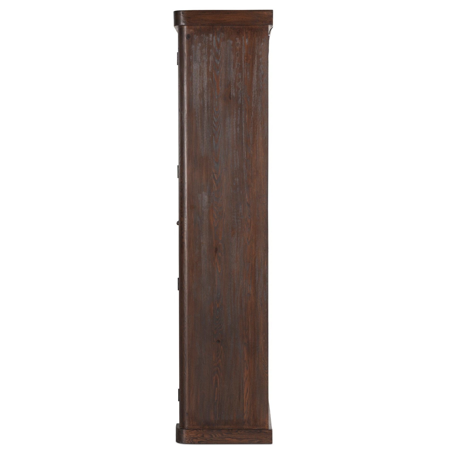 Four Hands Leopold Aged Hemlock Cabinet side view