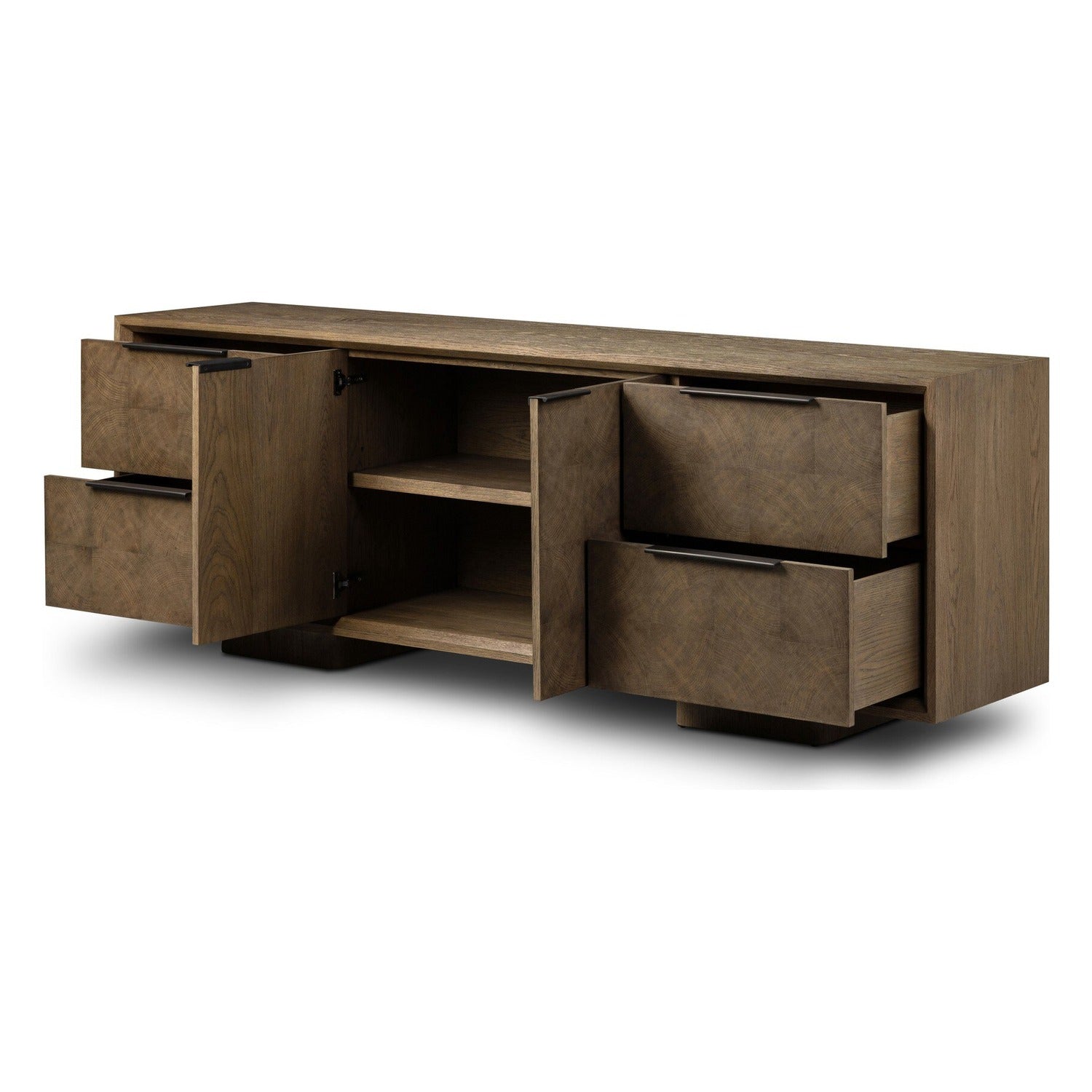 Four Hands Salta Brown Oak Media Console