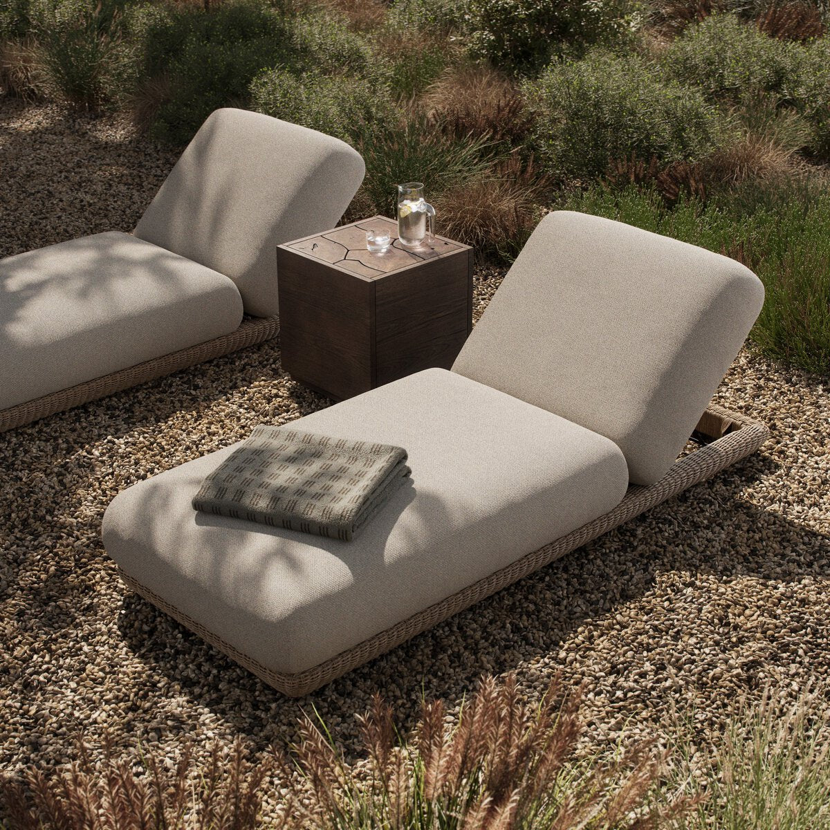 Four Hands Evander Outdoor Chaise