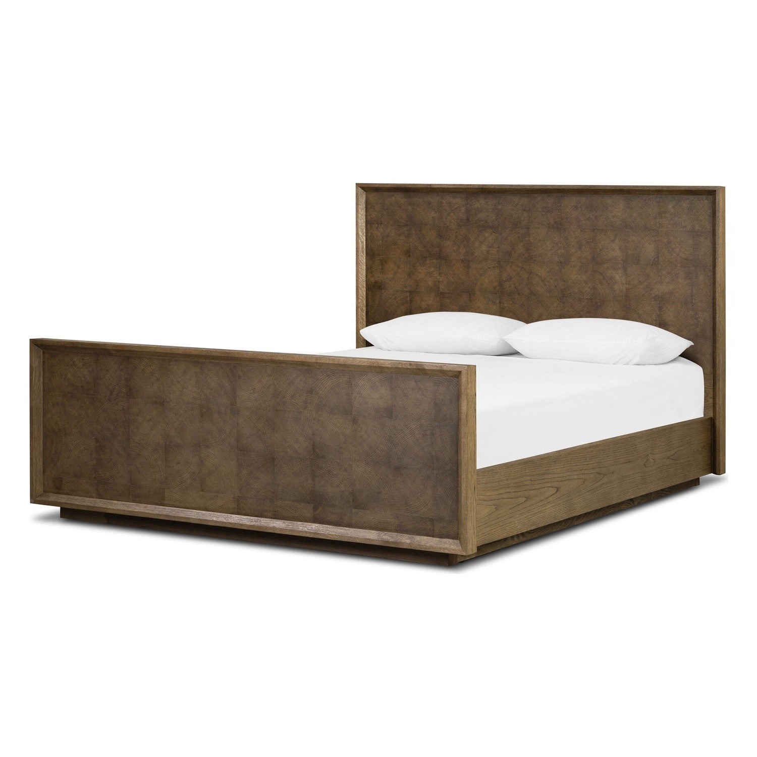 Four Hands Salta Brown Oak Thin Oyster Bed