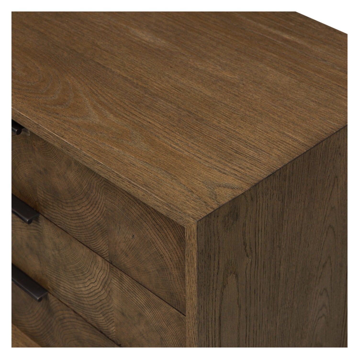 Four Hands Salta Brown Oak Nightstand