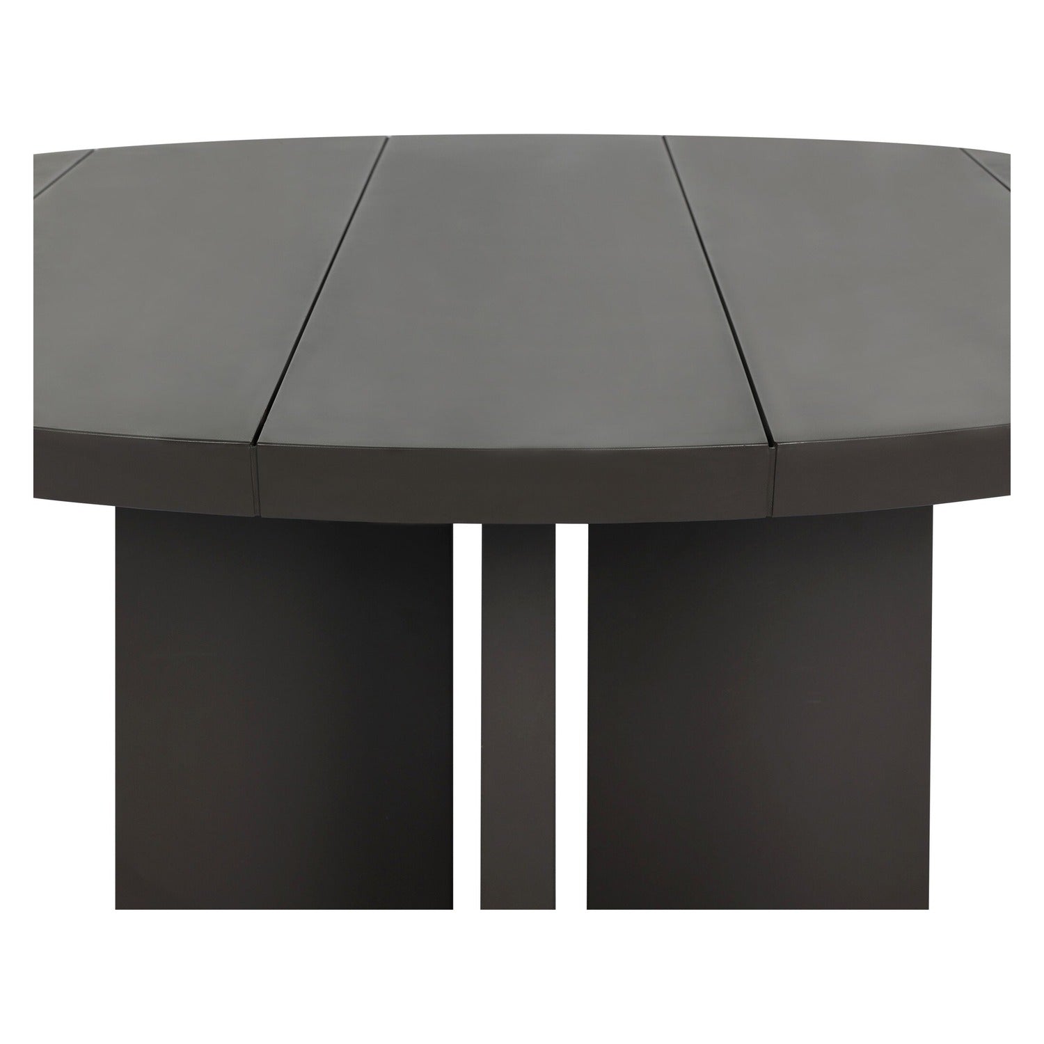 Four Hands Ernest Bronze 60in Outdoor Metal Dining Table