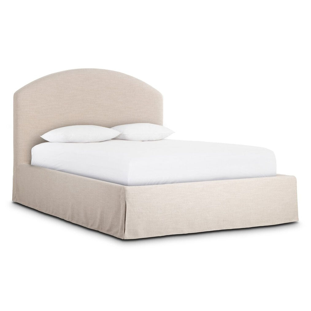 Four Hands Oasley Savoy Parchment Slipcover Bed