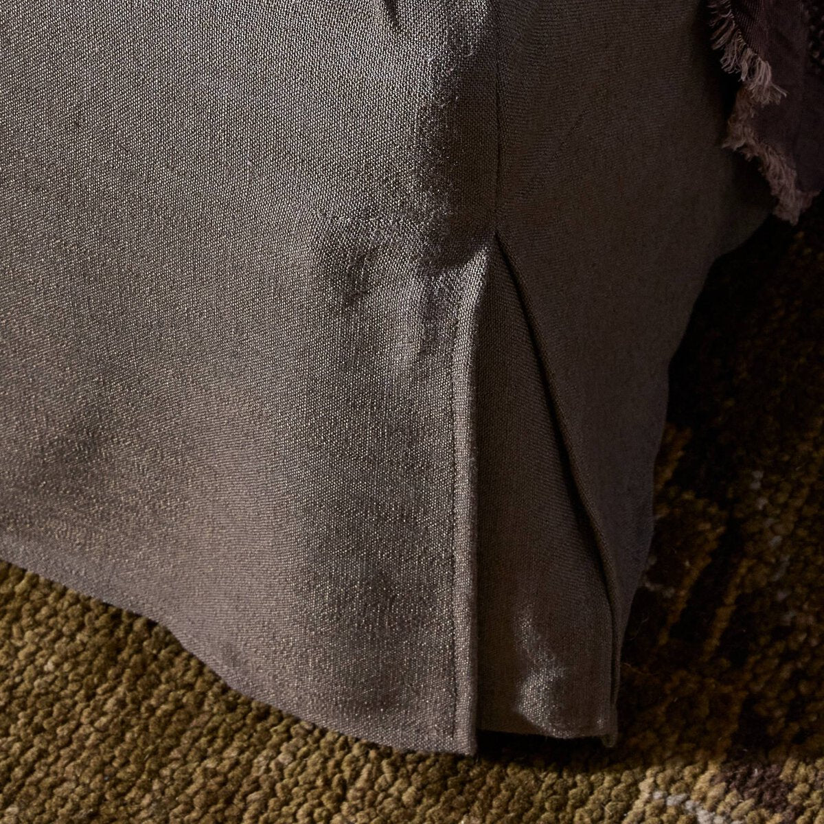 Four Hands Oasley Savoy Coffee Slipcover Bed