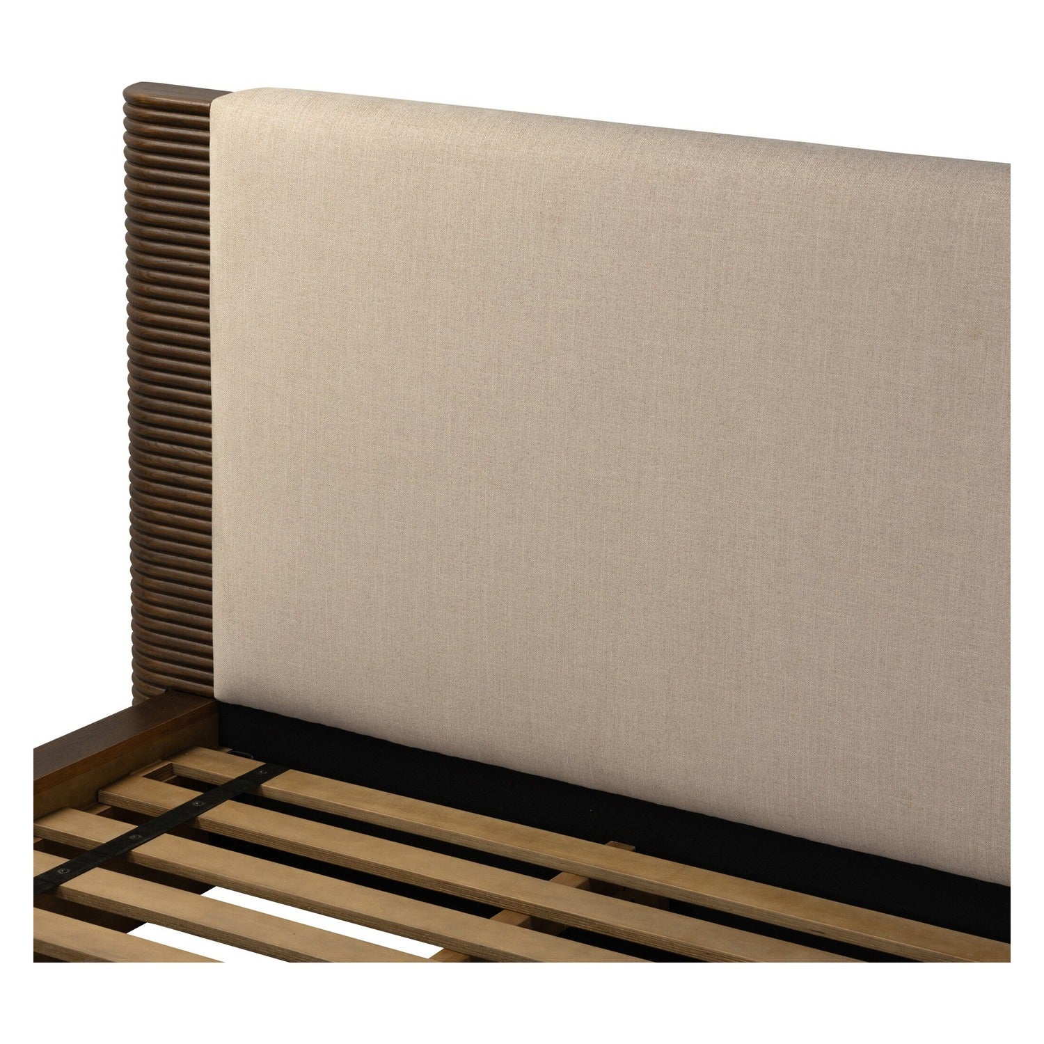 Four Hands Benny Harbor Sand Upholstered Bed